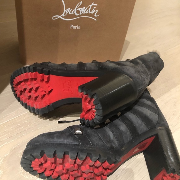 COPY - Christian Louboutin Chaletta Suede 70mm Booties - Picture 6 of 6